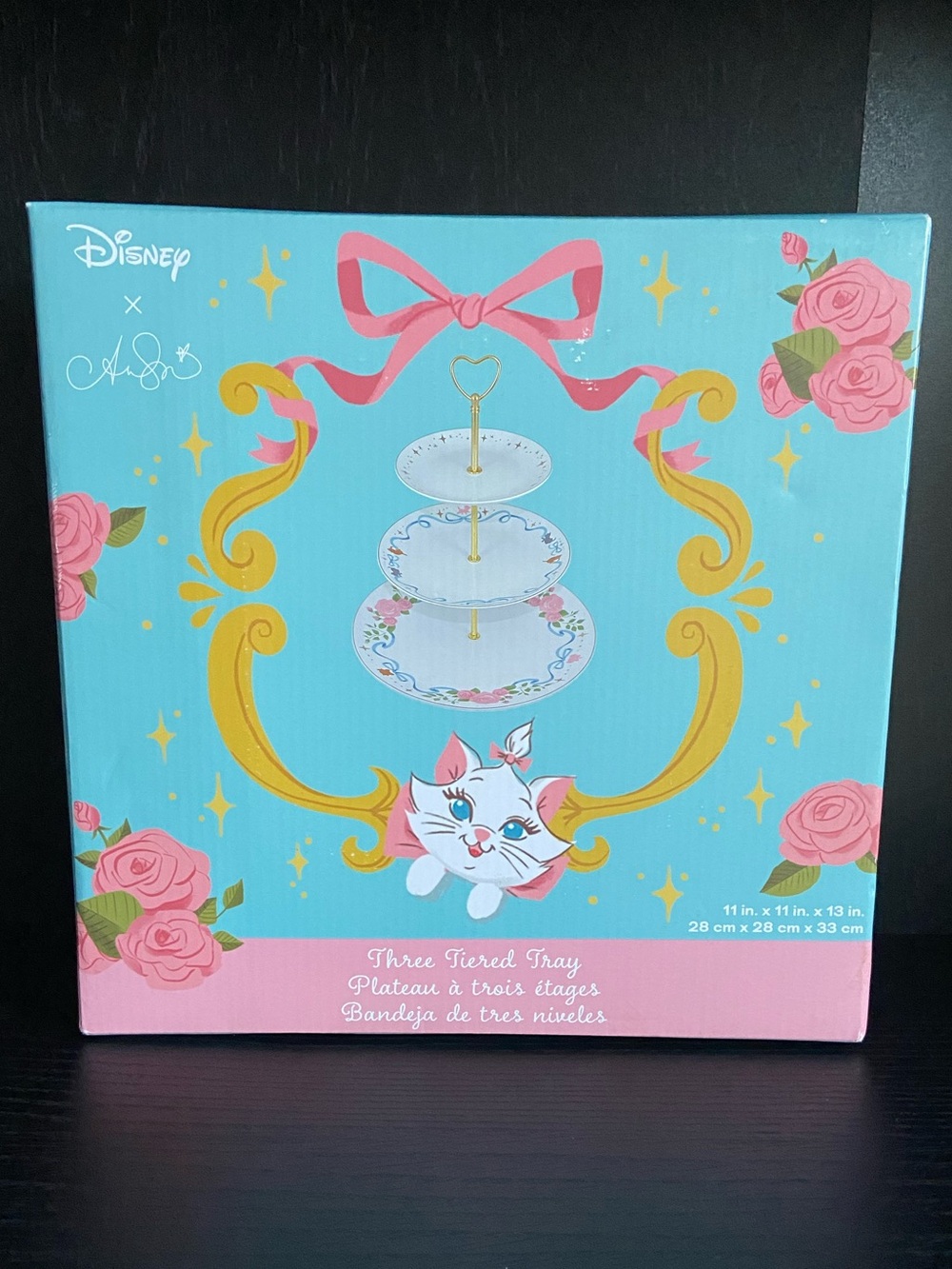 Disney Parks Three-Tiered Tray Aristocats